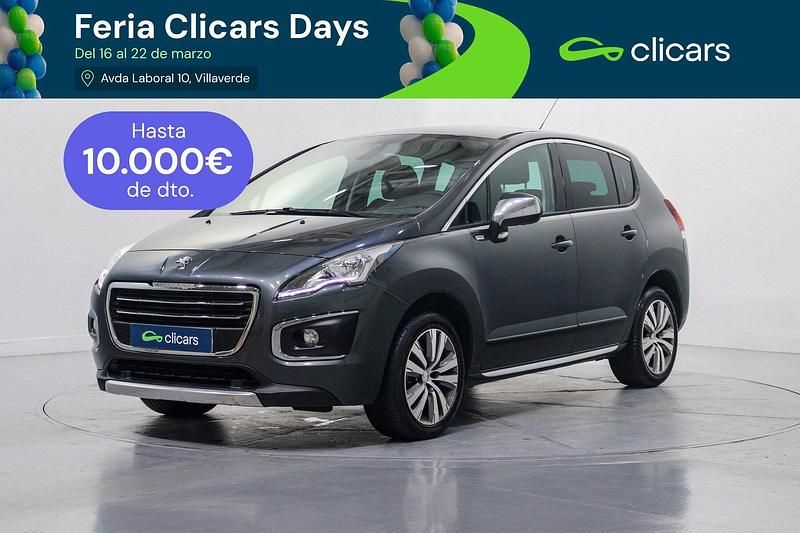 Usado Peugeot 3008 Style 121 CV (88 kW) 2016 Gris Monovolumen