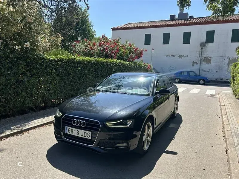 Usado Audi A4 S-Line 150 CV (110 kW) 2015 Negro Berlina