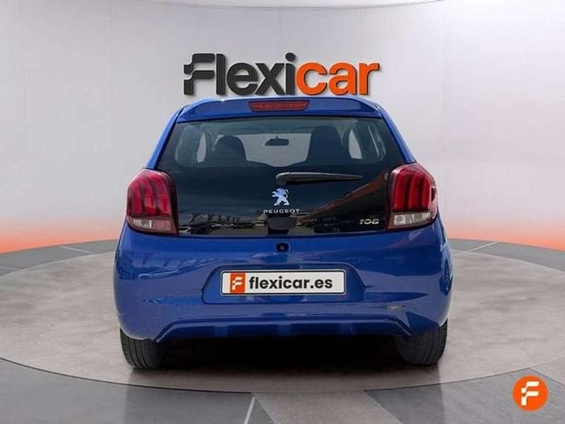 Usado Peugeot 108 Active 72 CV (52 kW) 2021 Azul Utilitario