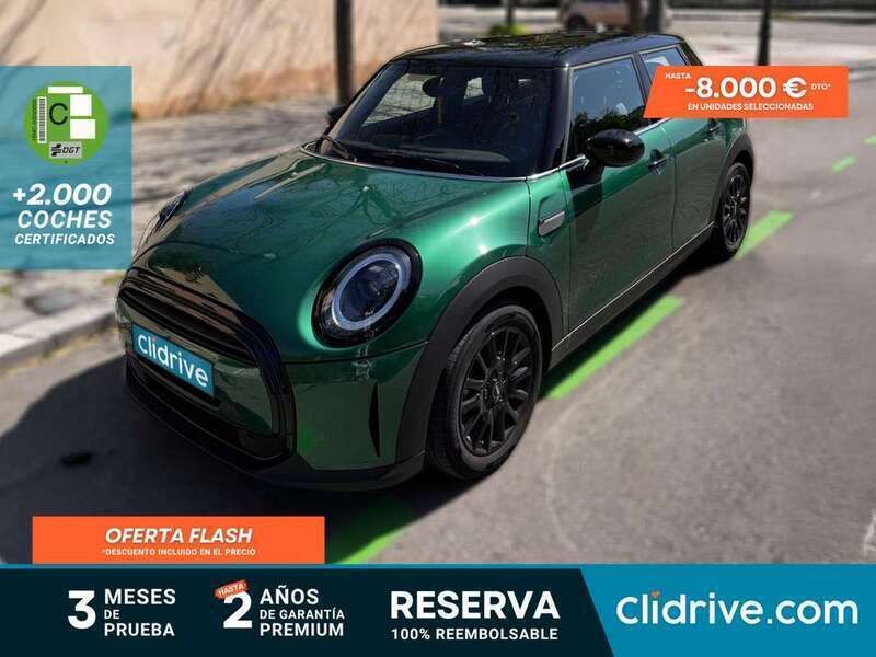 Verde Usado 2022 Mini Cooper Utilitario | 22.590 € (Precio justo) - Imagen 1/3