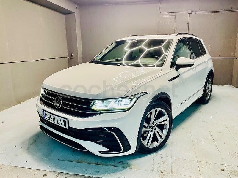 Usado VW Tiguan R-line 150 CV (110 kW) 2022 Blanco SUV