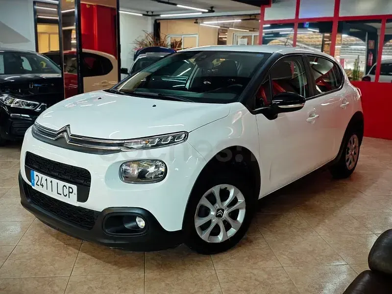 Usado Citroën C3 Feel 99 CV (72 kW) 2019 Blanco Utilitario