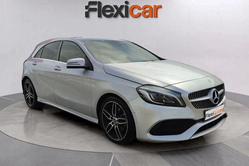 Gris Usado 2018 Mercedes A200 Berlina | 16.790 € (Precio justo) - Imagen 1/4