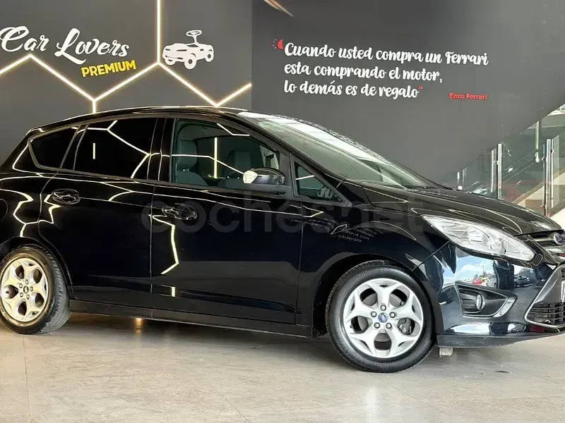 Usado Ford C-MAX Titanium 125 CV (91 kW) 2014 Negro Monovolumen