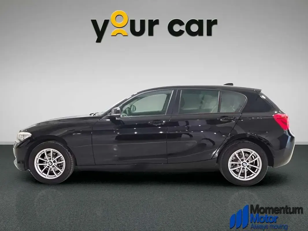 Usado BMW 116 109 CV (80 kW) 2018 Negro Utilitario