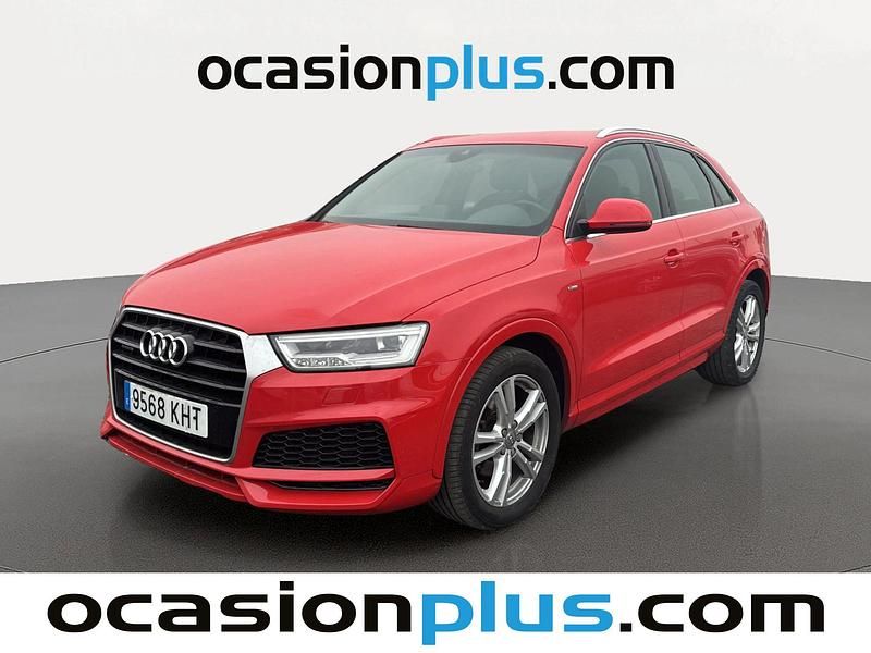 Usado Audi Q3 S-Line 220 CV (161 kW) 2018 Rojo SUV