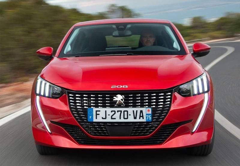 Naranja Usado 2016 Peugeot 208 Access Utilitario | 7490 € (Precio justo) - Imagen 1/4