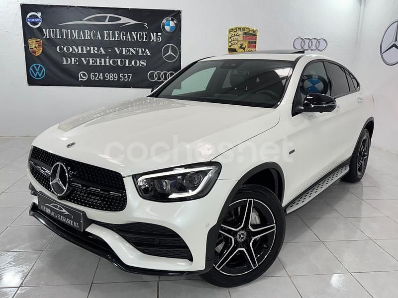 Blanco Usado 2021 Mercedes GLC300e Coupe | 44.900 € (Buen precio) - Imagen 1/4