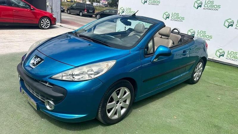 Usado Peugeot 207 CC Sport 150 CV (110 kW) 2007 Azul Descapotable