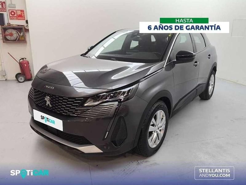 Gris Usado 2021 Peugeot 3008 Active SUV | 17.200 € (Precio justo) - Imagen 1/4