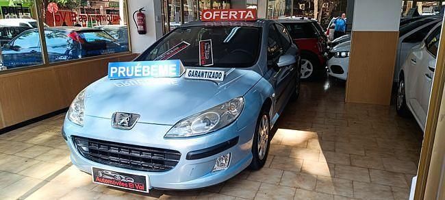 Usado Peugeot 407 123 CV (90 kW) 2005 Azul Berlina