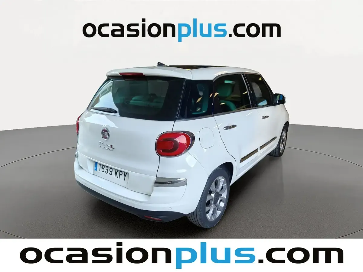 Usado Fiat 500L Lounge 95 CV (69 kW) 2018 Blanco Monovolumen