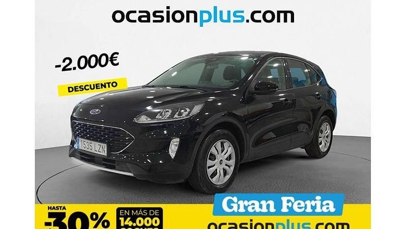 Negro Usado 2022 Ford Kuga Trend SUV | 20.000 € (Precio justo) - Imagen 1/4