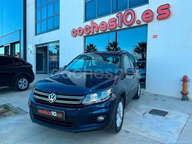 Azul Usado 2015 VW Tiguan Sportline SUV | 13.900 € (Precio justo) - Imagen 1/4