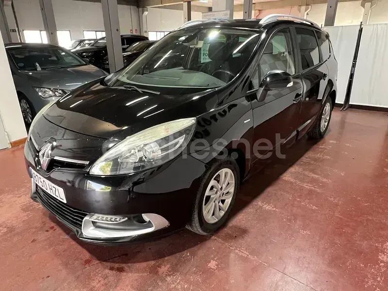 Usado Renault Grand Scénic LIMITED 130 CV (95 kW) 2014 Negro Monovolumen