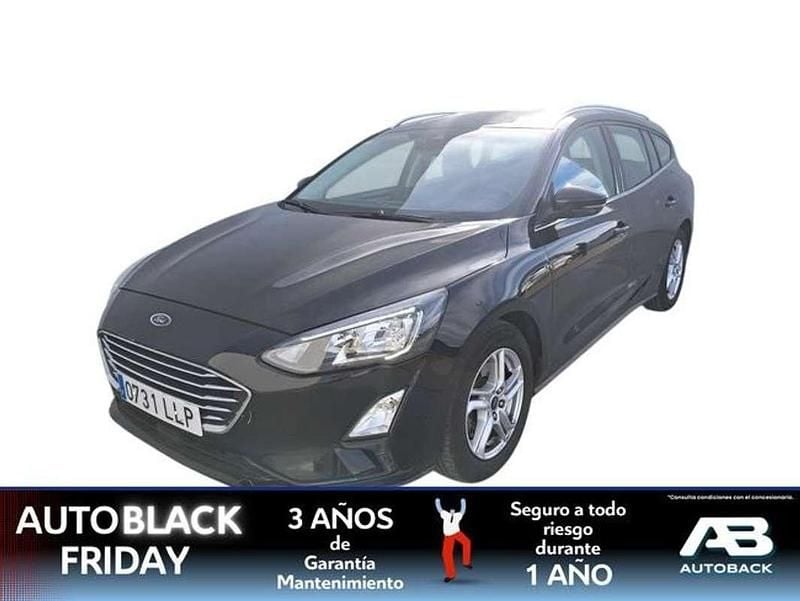 Negro Usado 2021 Ford Focus Trend+ Utilitario | 10.807 € (Super precio) - Imagen 1/2