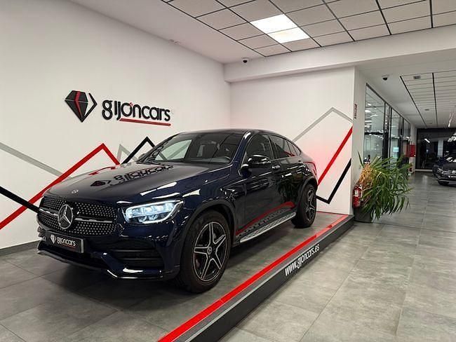 Usado Mercedes GLC220 194 CV (142 kW) 2020 Azul SUV