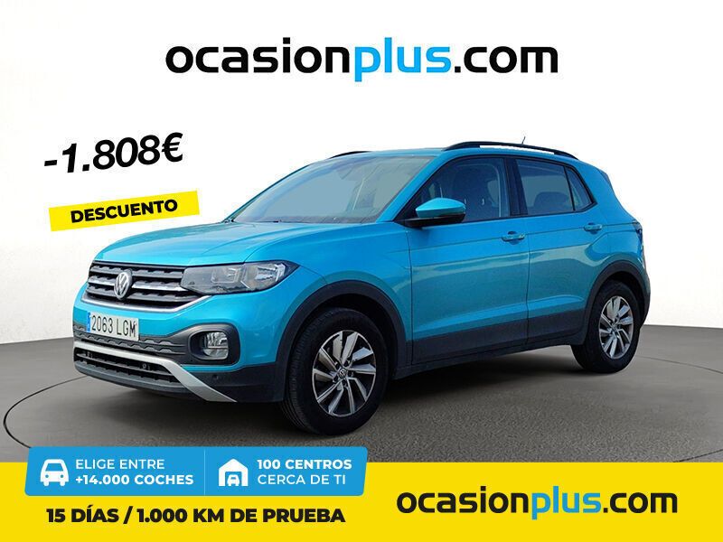 Azul Usado 2020 VW T-Cross Advance SUV | 19.890 € (Caro) - Imagen 1/4