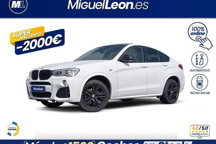 Usado BMW X4 190 CV (139 kW) 2018 Blanco SUV
