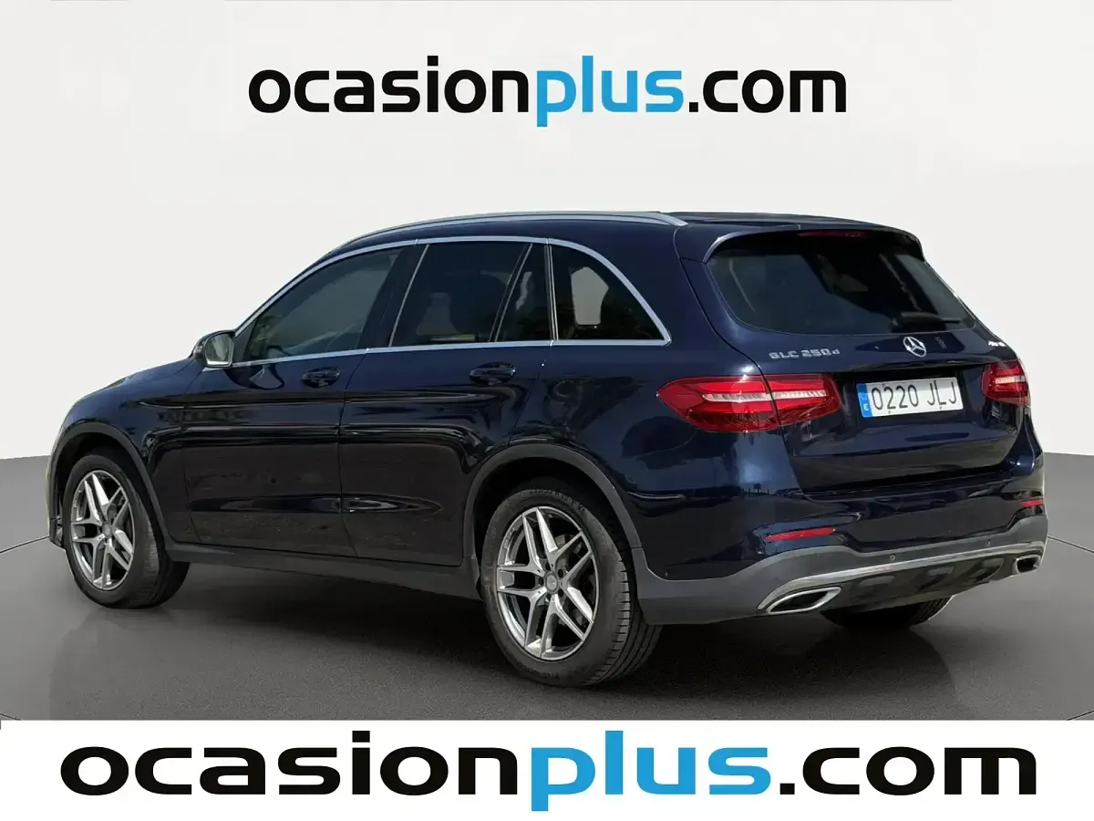 Usado Mercedes GLC250 204 CV (150 kW) 2016 Azul SUV