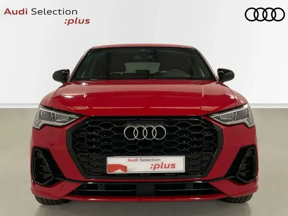 Usado Audi Q3 S-Line 150 CV (110 kW) 2020 Rojo SUV
