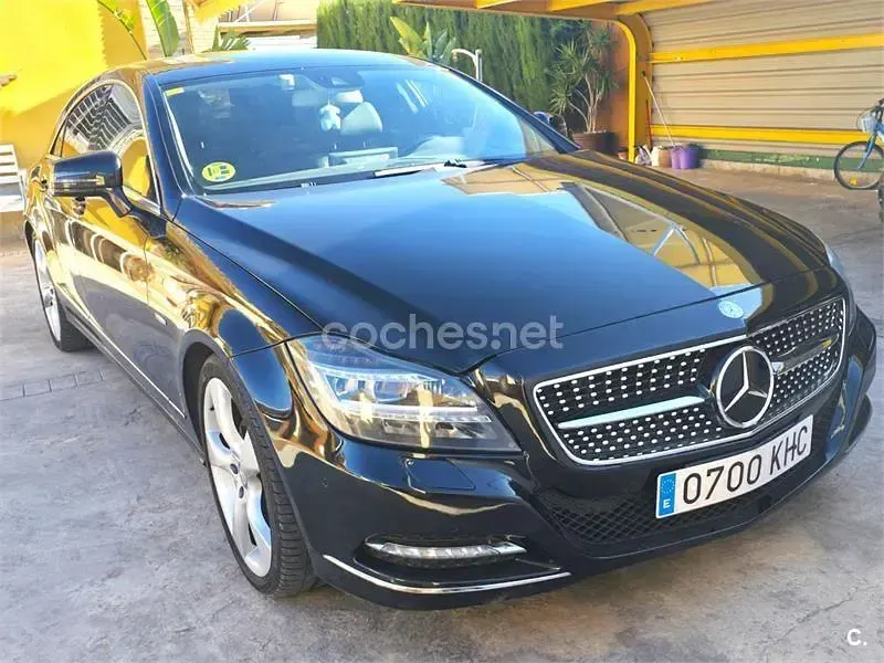 Usado Mercedes CLS350 265 CV (194 kW) 2012 Negro Coupe