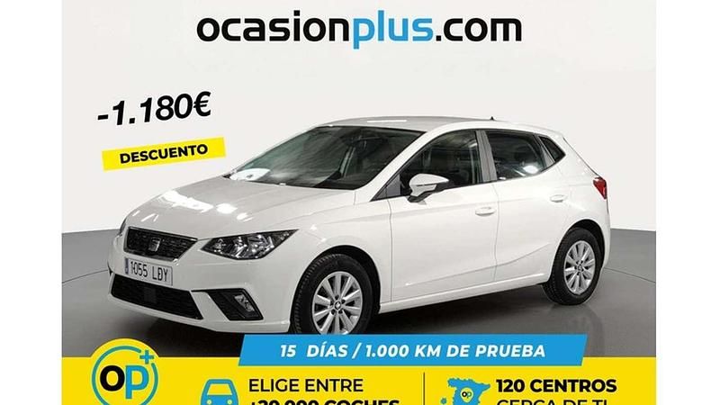 Usado Seat Ibiza Style 116 CV (85 kW) 2020 Blanco Utilitario
