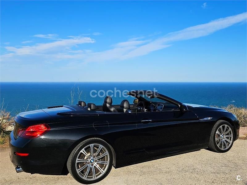 Usado BMW 640 Cabriolet Comfort Edition 313 CV (230 kW) 2013 Negro Descapotable