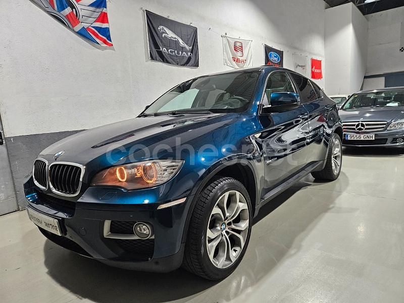 Usado BMW X6 245 CV (180 kW) 2014 Azul SUV