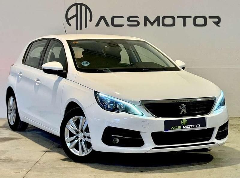 Usado Peugeot 308 Active 131 CV (96 kW) 2021 Blanco Utilitario