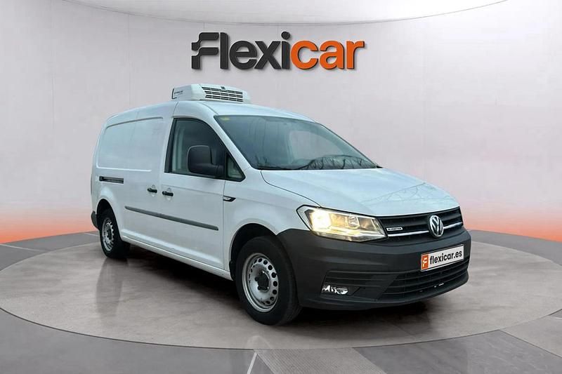 Usado VW Caddy 110 CV (80 kW) 2018 Blanco Monovolumen