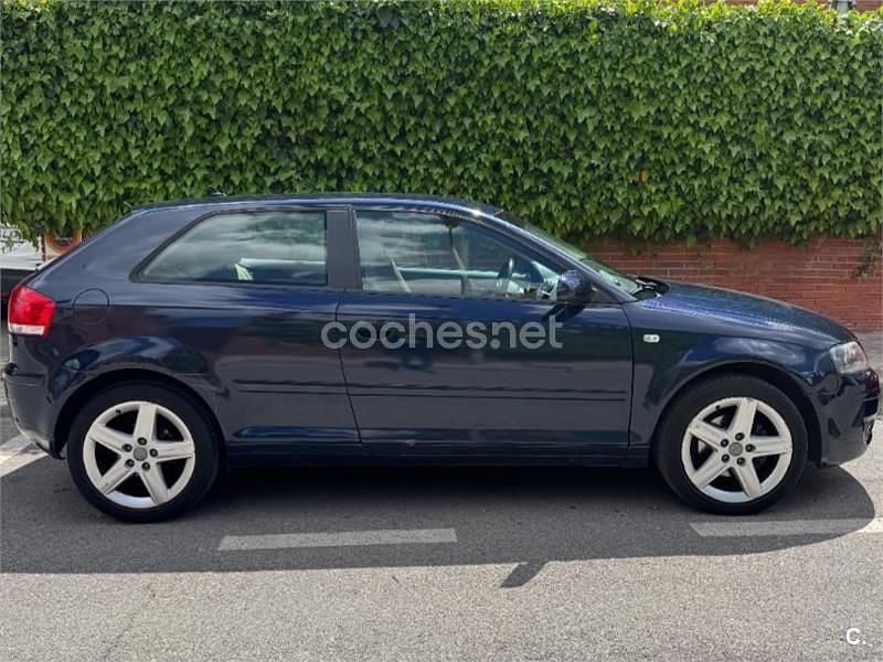 Usado Audi A3 Ambition 140 HP (102 kW) 2007 Azul Citadino