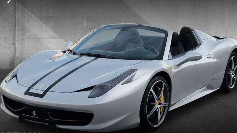 Plateado Usado 2014 Ferrari 458 Descapotable | 224.900 € - Imagen 1/4