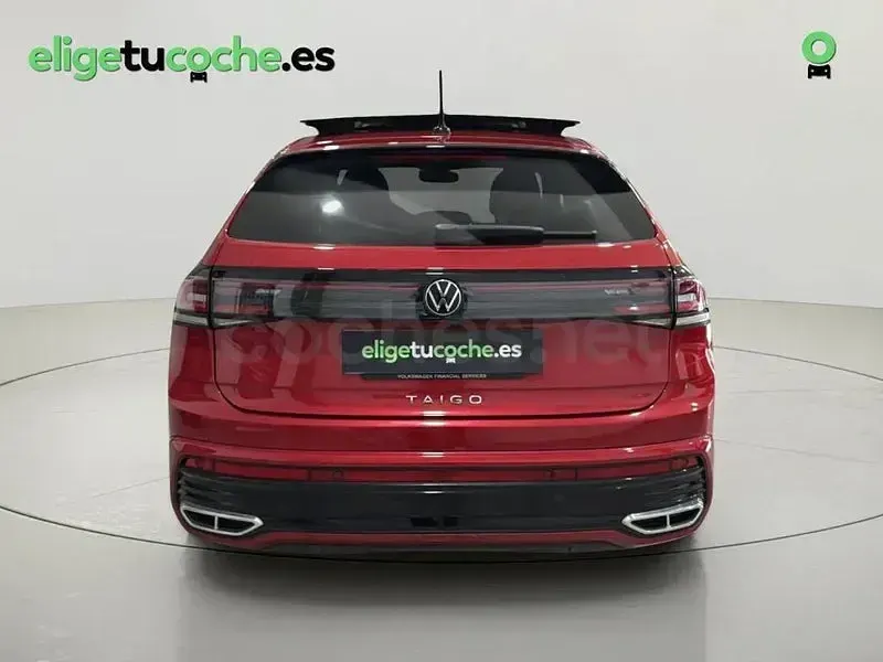 Usado VW Taigo R-line 110 CV (80 kW) 2022 Rojo SUV