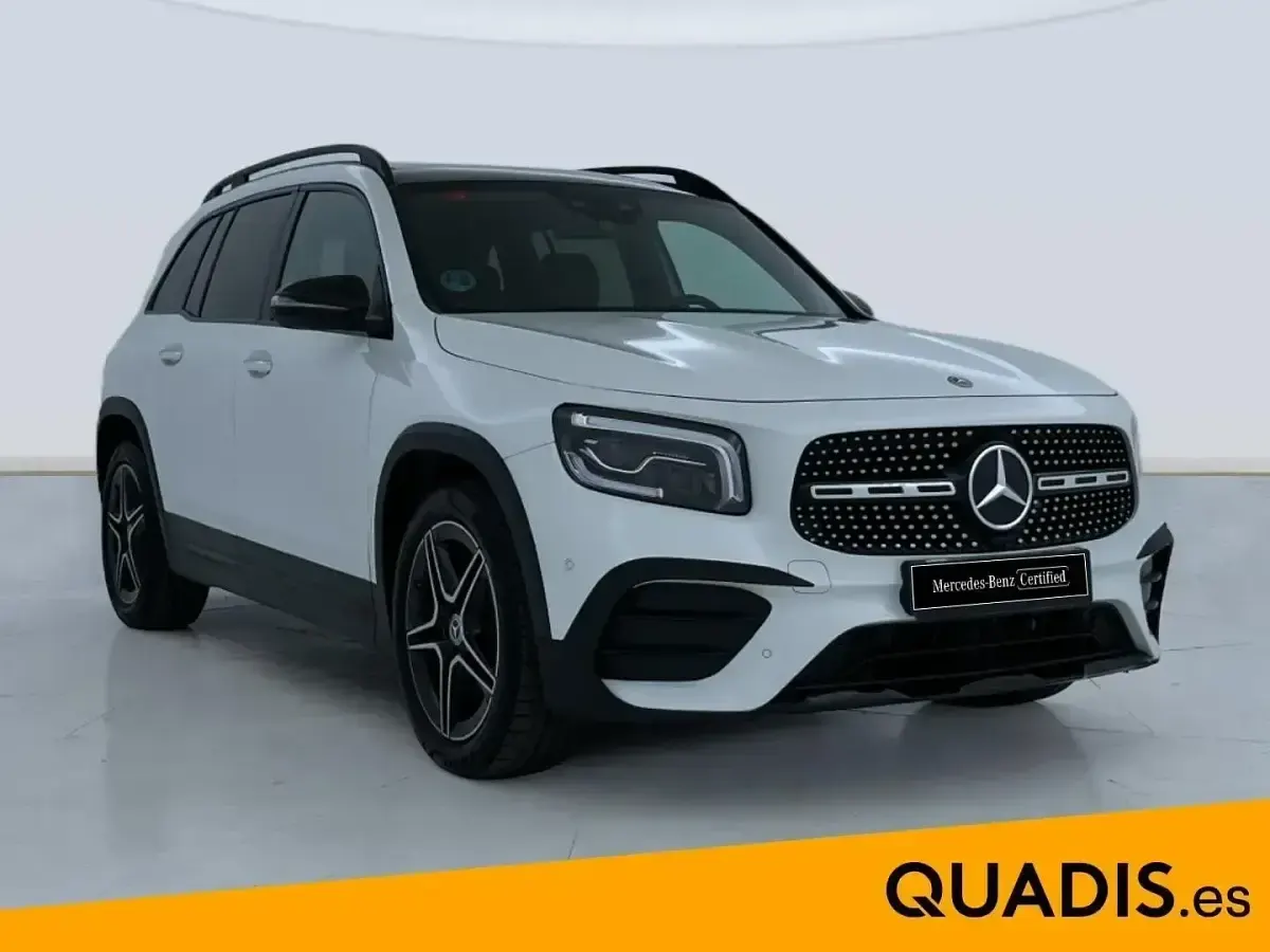 Usado Mercedes GLB200 150 CV (110 kW) 2021 Blanco SUV