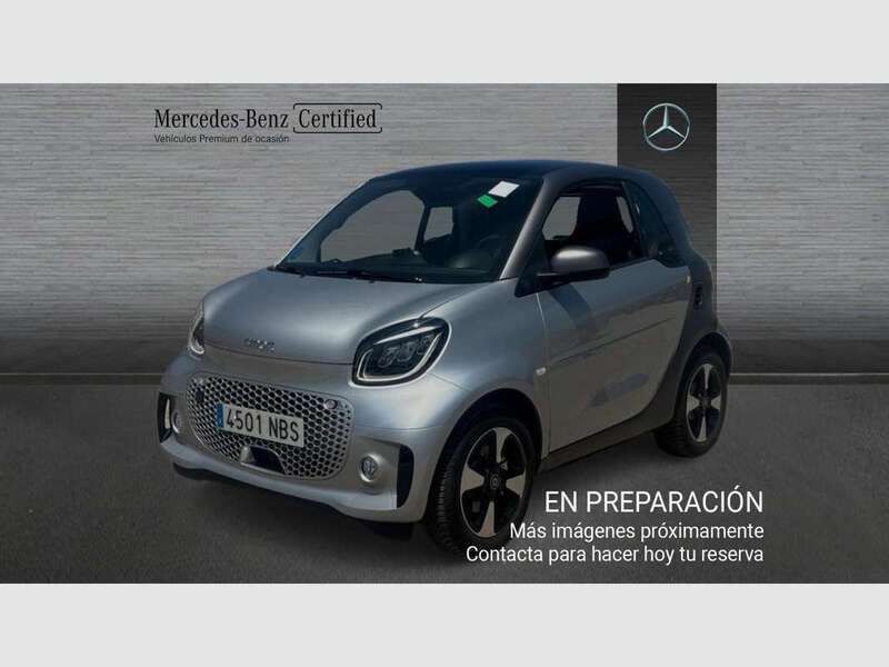 Gris Usado 2024 Smart ForTwo Electric Drive Coupe | 18.095 € (Precio justo) - Imagen 1/4
