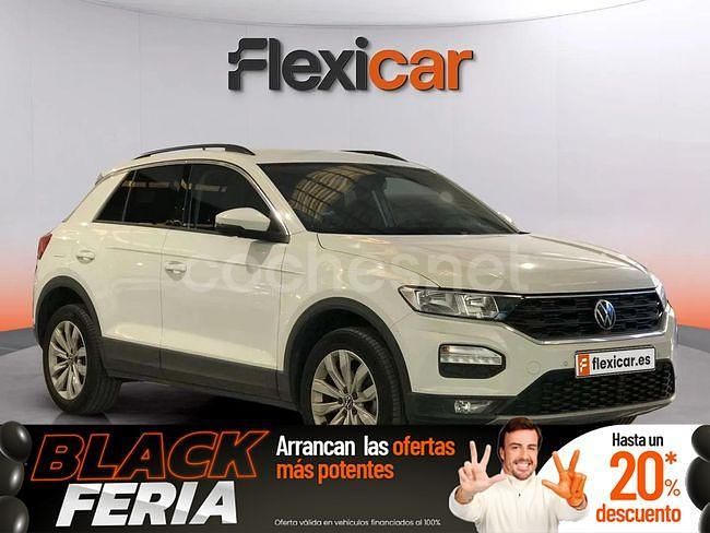 Blanco Usado 2021 VW T-Roc Advance SUV | 21.990 € (Precio justo) - Imagen 1/4
