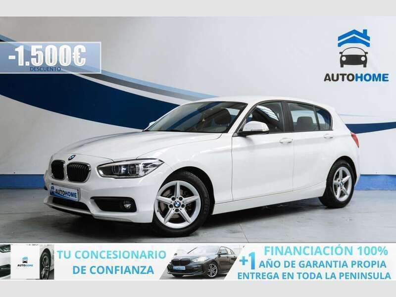 Blanco Usado 2017 BMW 116 Efficient Dynamics Utilitario | 11.950 € (Precio justo) - Imagen 1/4