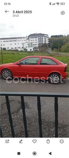 Rojo Usado 2004 Opel Astra Sport Berlina | 2200 € (Buen precio) - Imagen 1/4