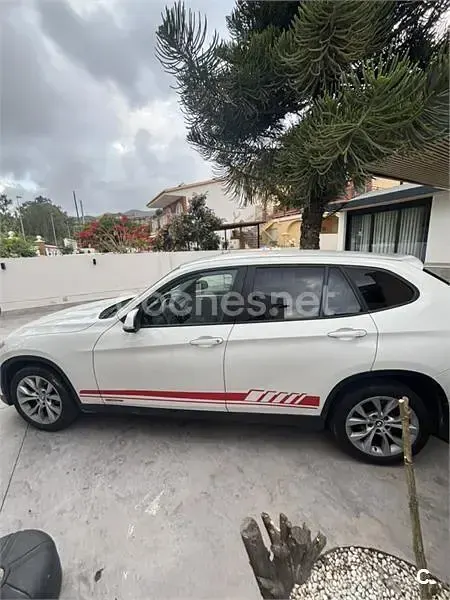Usado BMW X1 150 CV (110 kW) 2013 Blanco SUV