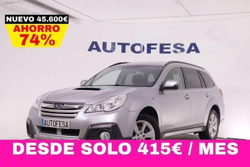 Usado Subaru Outback 150 CV (110 kW) 2014 Gris Familiar