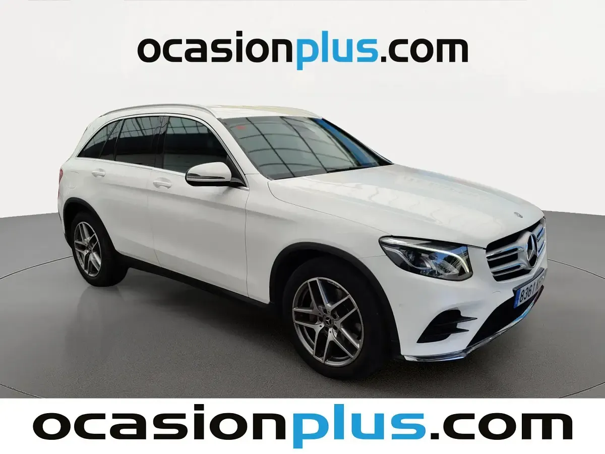 Usado Mercedes GLC220 170 CV (125 kW) 2017 Blanco SUV