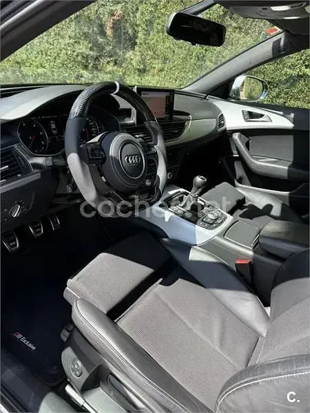 Usado Audi A6 204 CV (150 kW) 2012 Negro Berlina