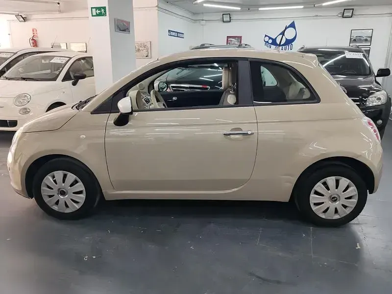 Usado Fiat 500 Lounge 69 CV (50 kW) 2014 Beige Berlina