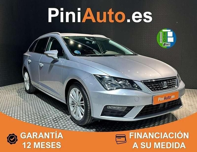 Usado Seat Leon ST XCELLENCE 131 CV (96 kW) 2020 Gris Familiar