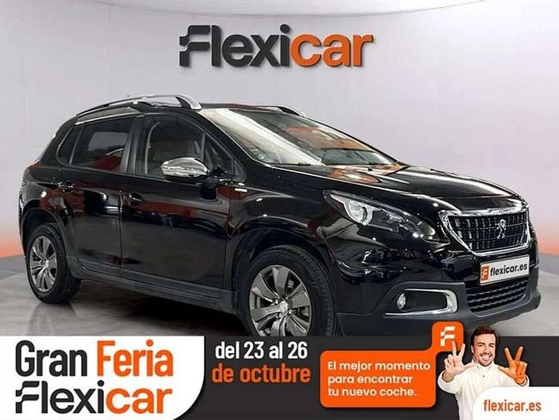 Negro Usado 2018 Peugeot 2008 Style SUV | 9790 € (Buen precio) - Imagen 1/4