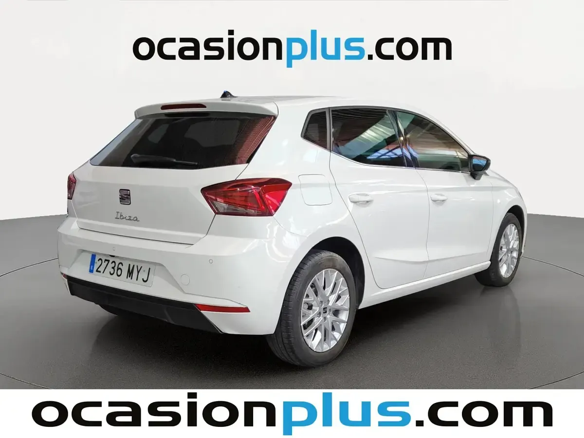 Usado Seat Ibiza XCELLENCE 116 CV (85 kW) 2025 Blanco Utilitario