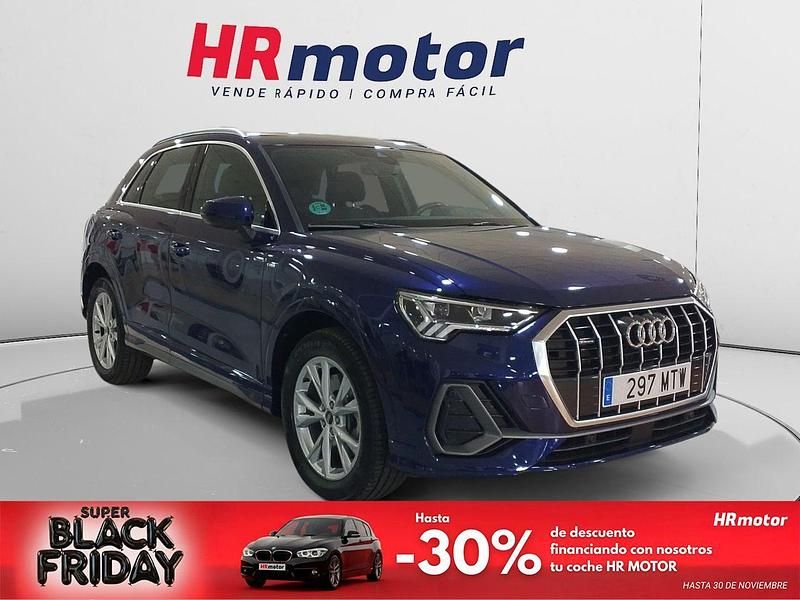 Azul Usado 2024 Audi Q3 Advanced SUV | 42.990 € (Un poco caro) - Imagen 1/4