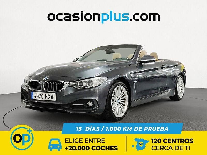 Gris Usado 2014 BMW 420 Descapotable | 20.300 € (Precio justo) - Imagen 1/4