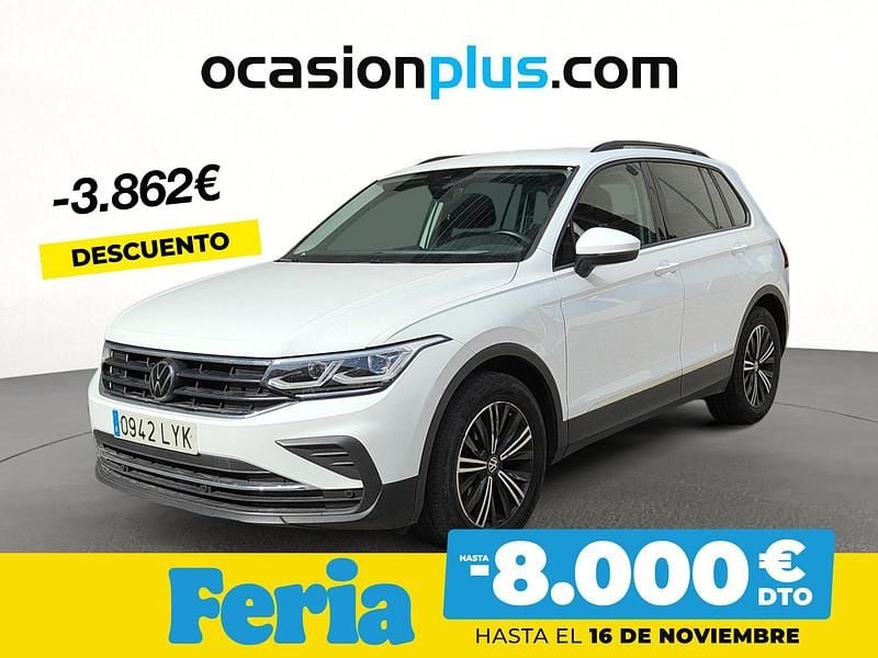 Blanco Usado 2022 VW Tiguan Life SUV | 28.190 € (Precio justo) - Imagen 1/4